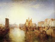 The harbor of dieppe